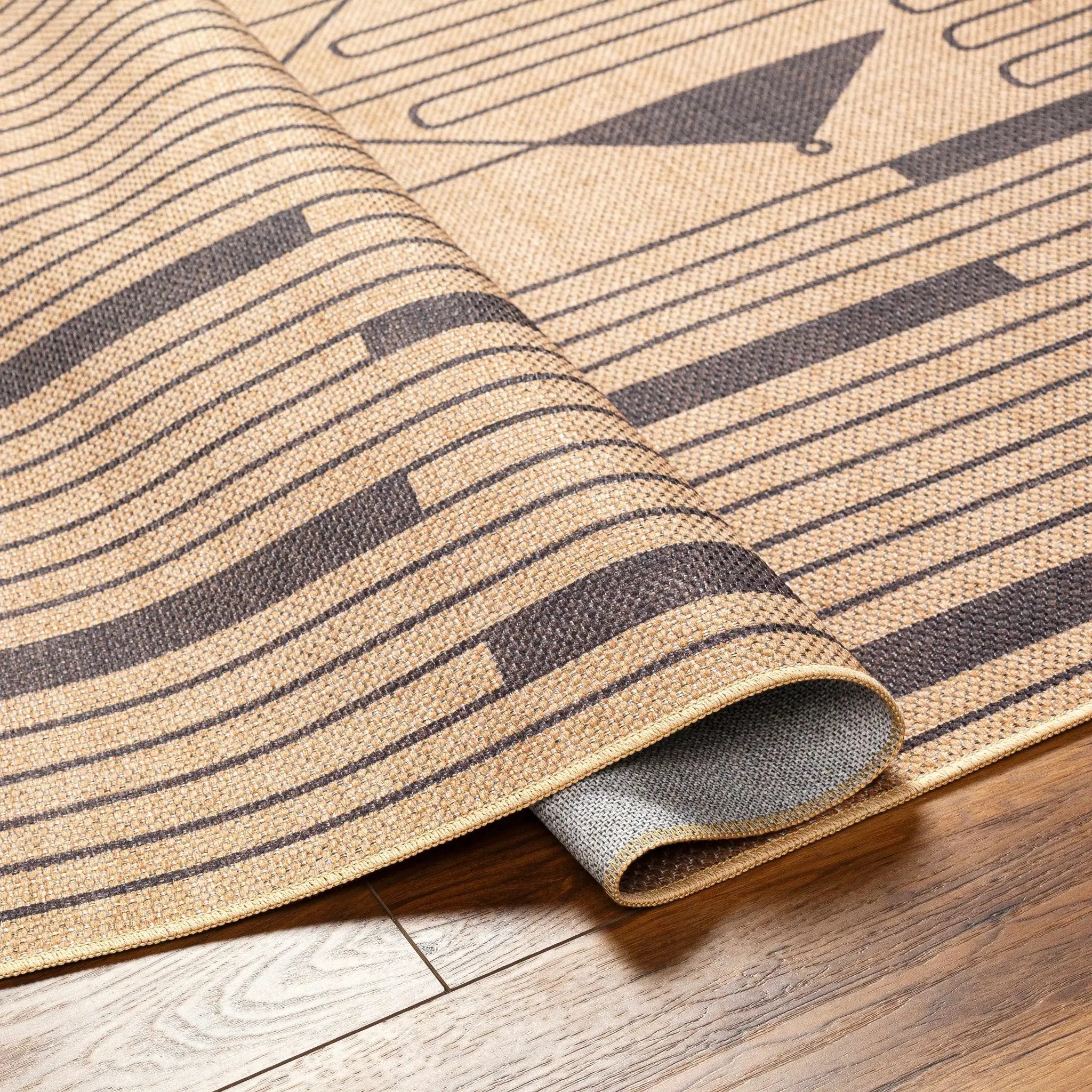 Atle Washable Jutely Rug - Clearance by Boutique Rugs