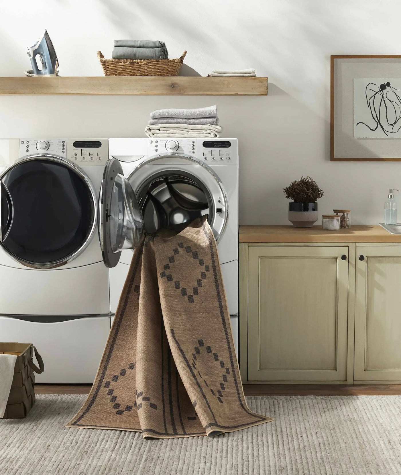 Fathi Washable Area Rug - Clearance by Boutique Rugs