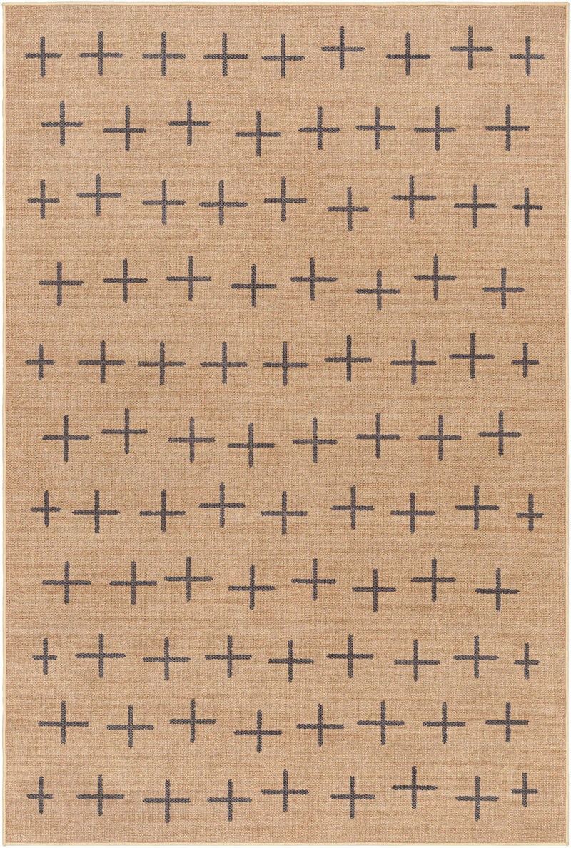 Haimi Black Washable Jutely Rug - Clearance by Boutique Rugs