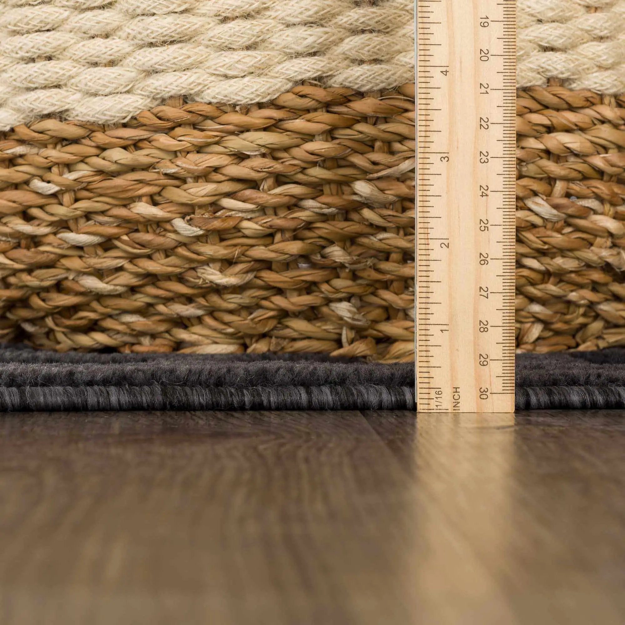 Nuri Black Outdoor Rug - Clearance by Boutique Rugs