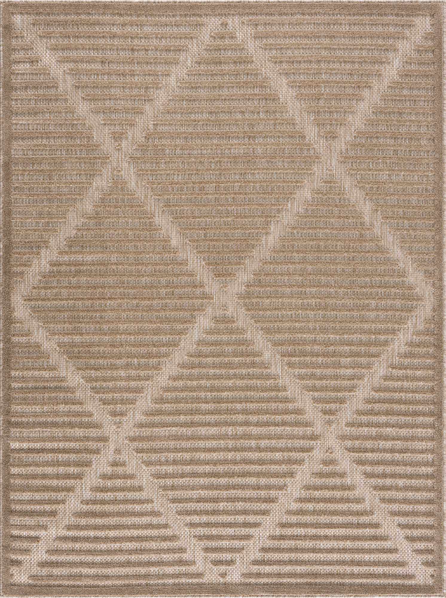 Anah Tan Outdoor Rug - Clearance by Boutique Rugs