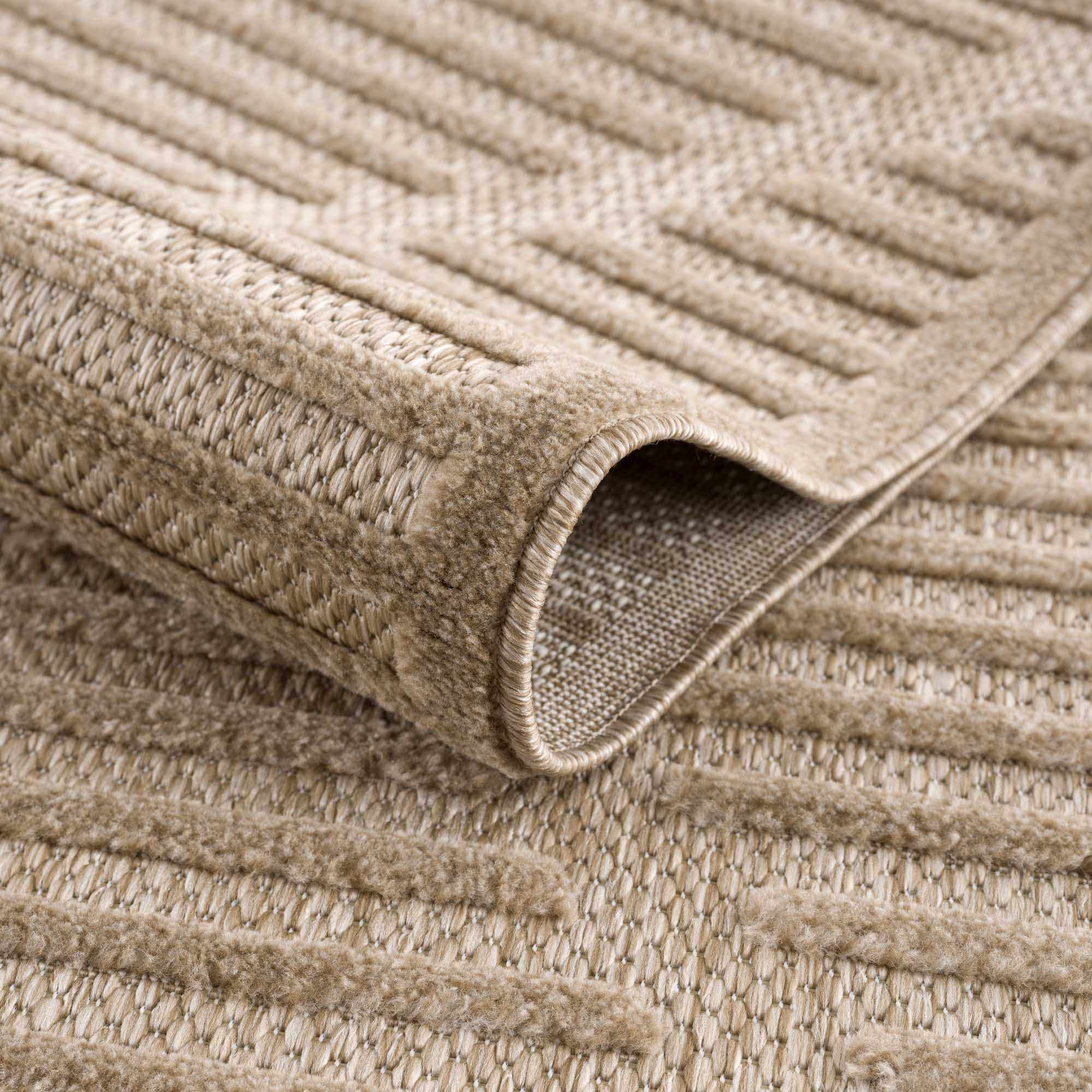 Anah Tan Outdoor Rug - Clearance by Boutique Rugs