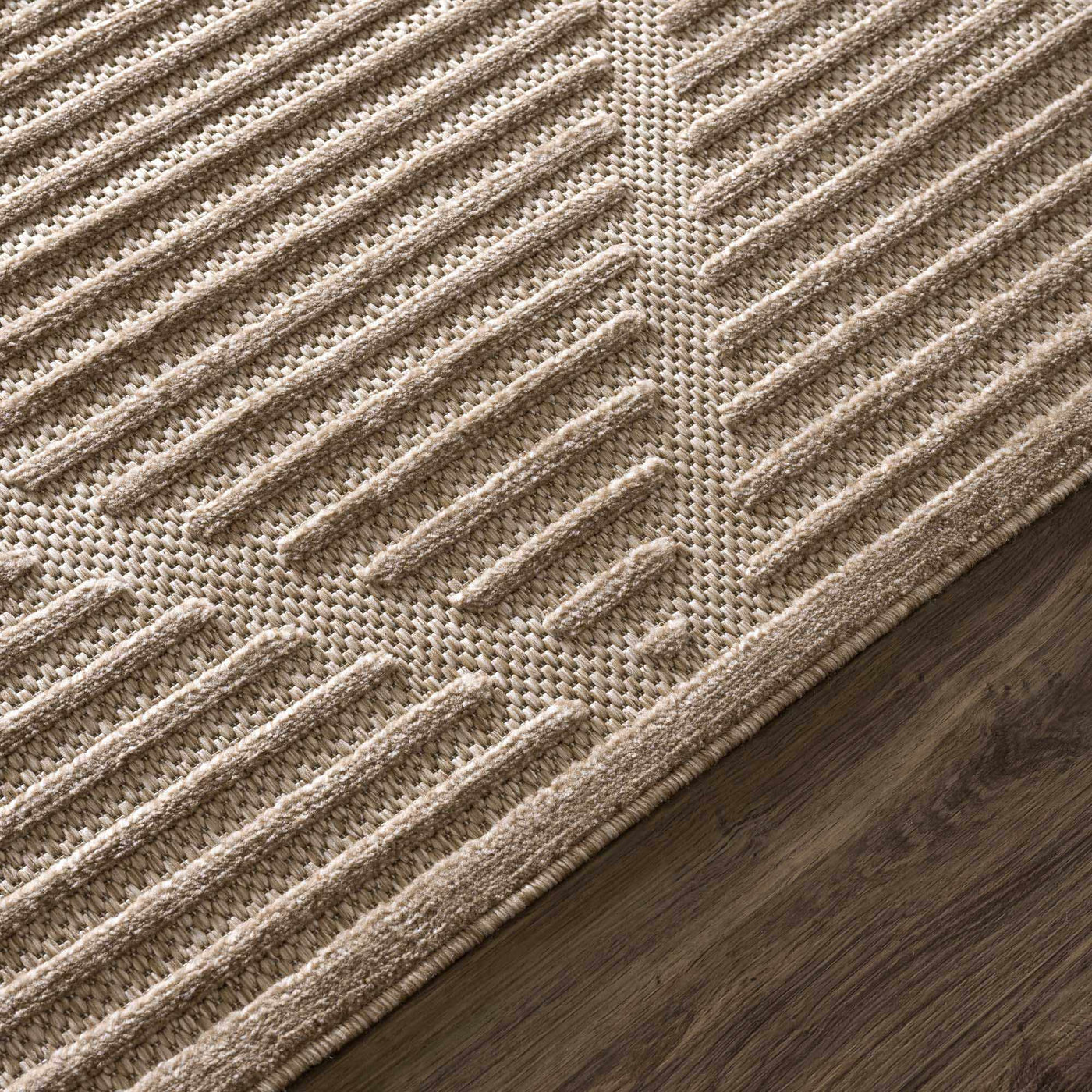 Anah Tan Outdoor Rug - Clearance by Boutique Rugs