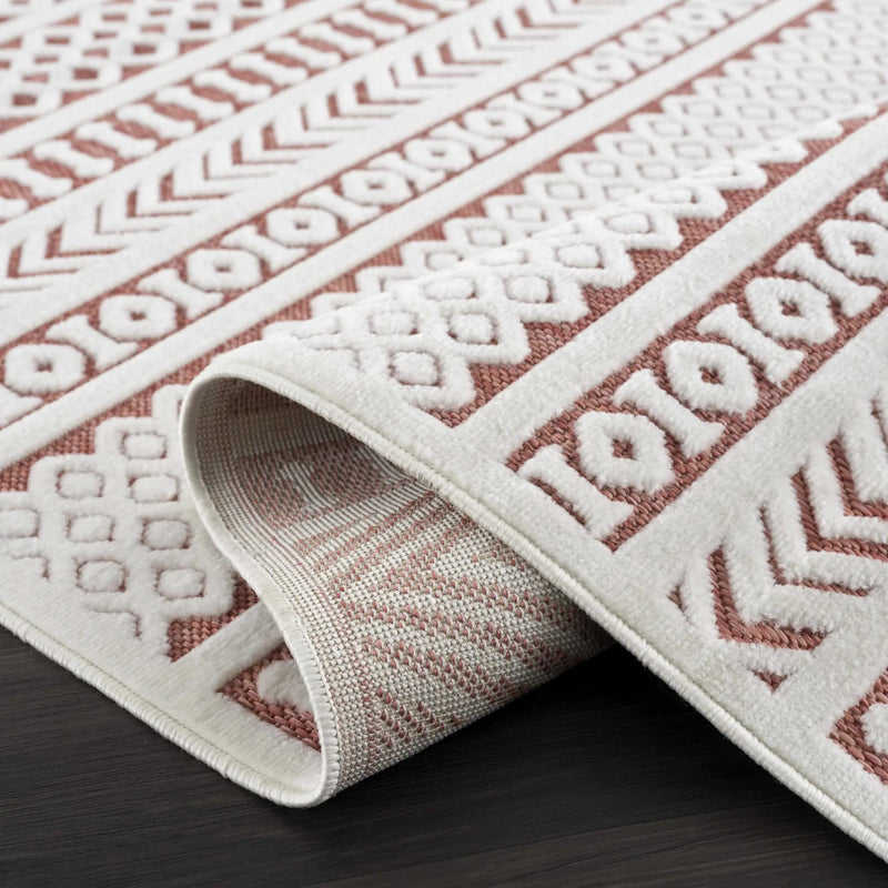 Jove Orange Outdoor Rug - Clearance by Boutique Rugs