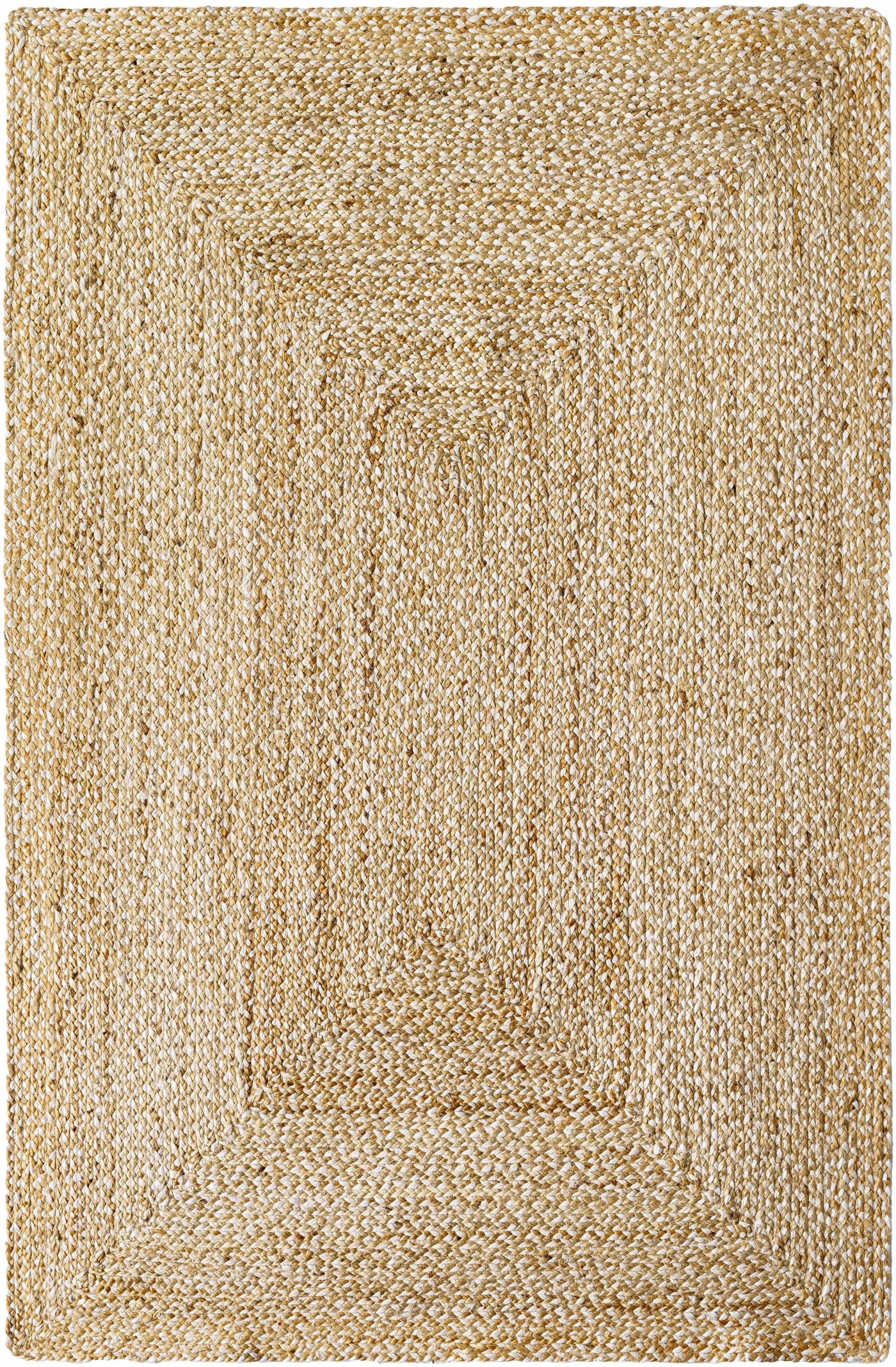 Elkie Beige Jute Area Rug - Clearance by Boutique Rugs