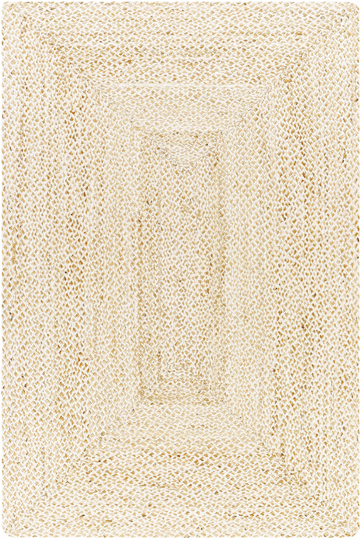 Elkie Cream Jute Area Rug - Clearance by Boutique Rugs