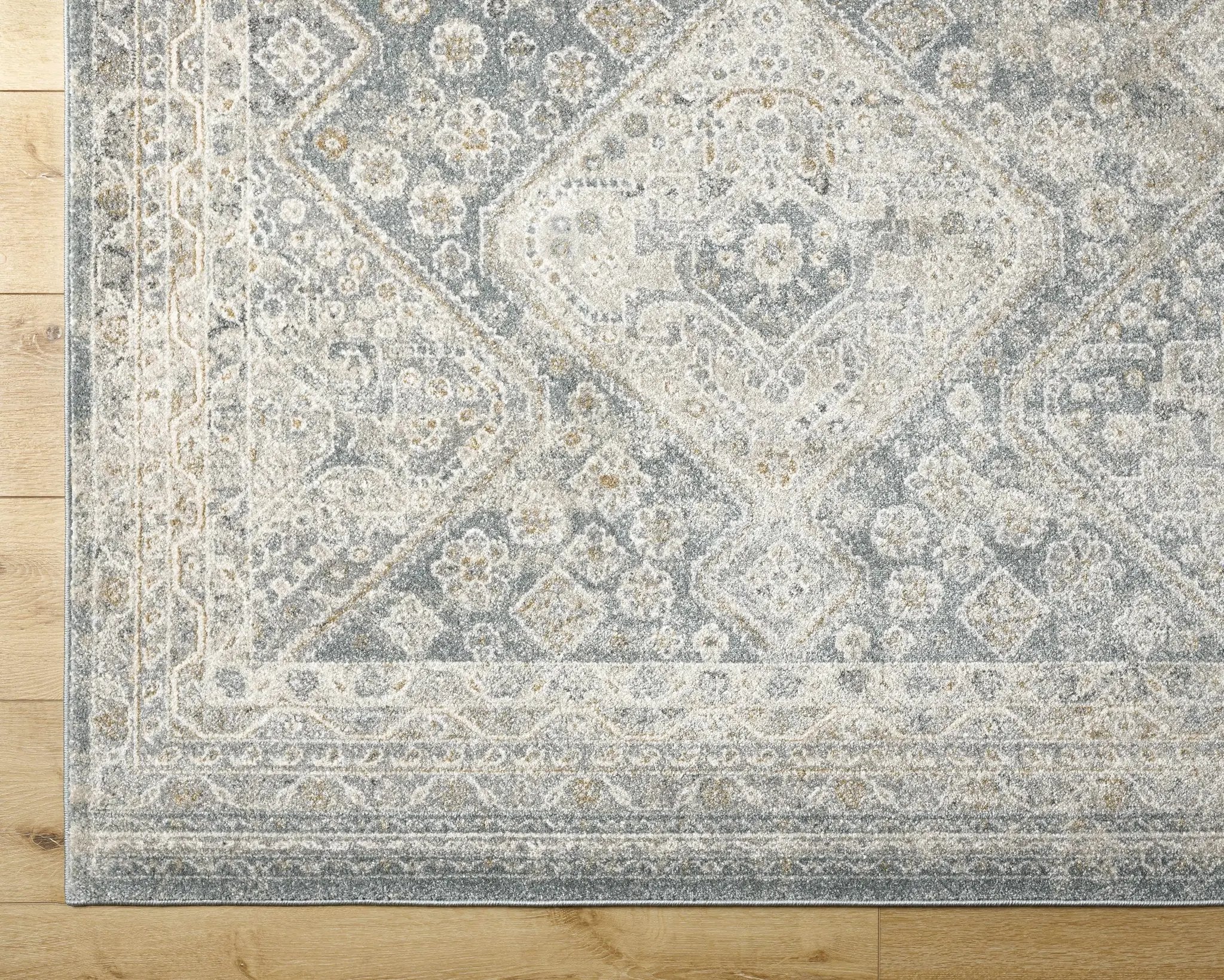 Sagen Blue Medallion Area Rug - Clearance by Boutique Rugs