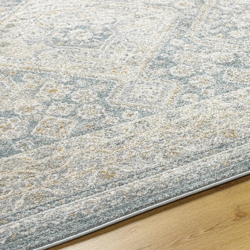 Sagen Blue Medallion Area Rug - Clearance by Boutique Rugs