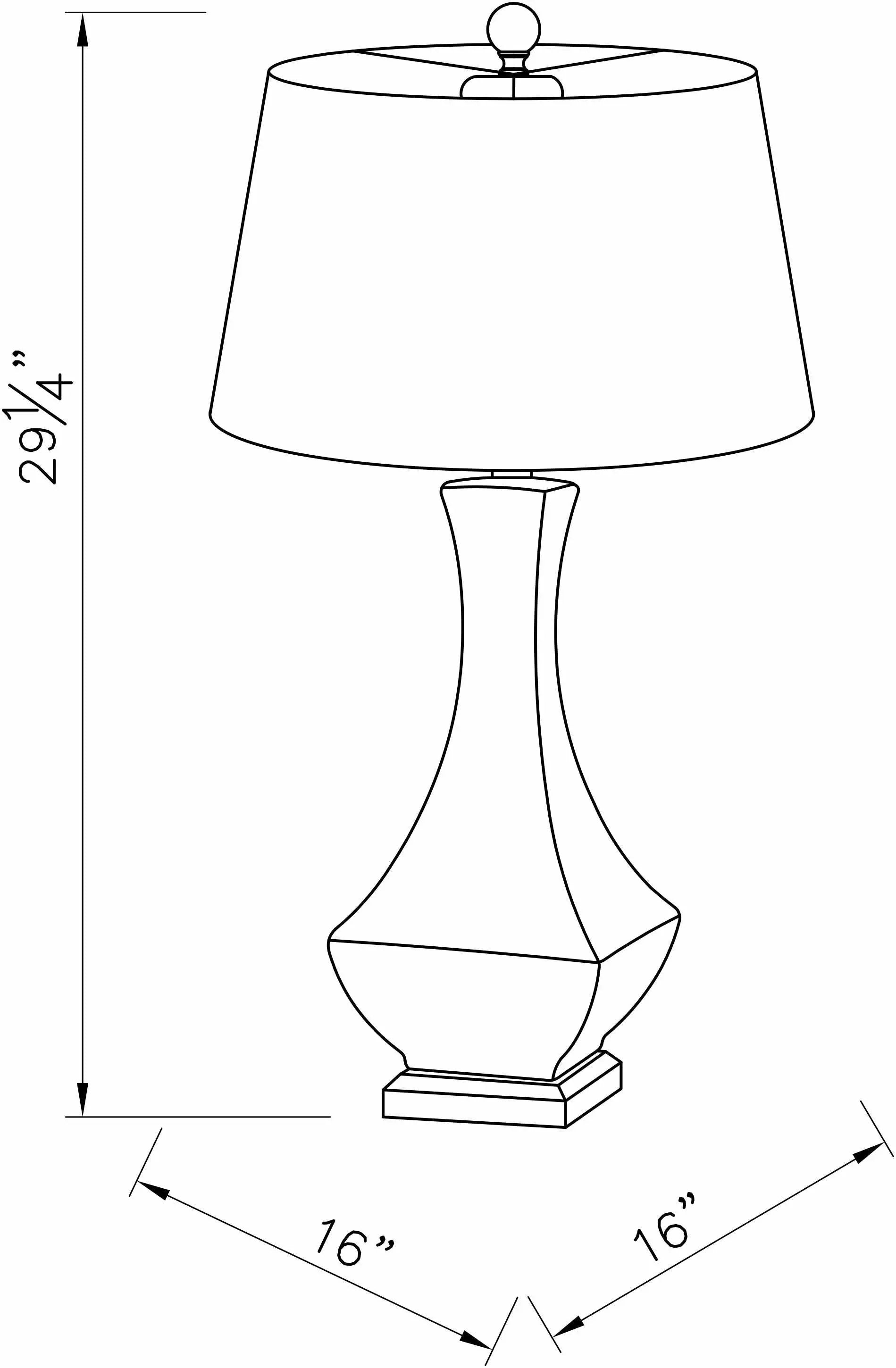 Shackelford Table Lamp by Boutique Rugs