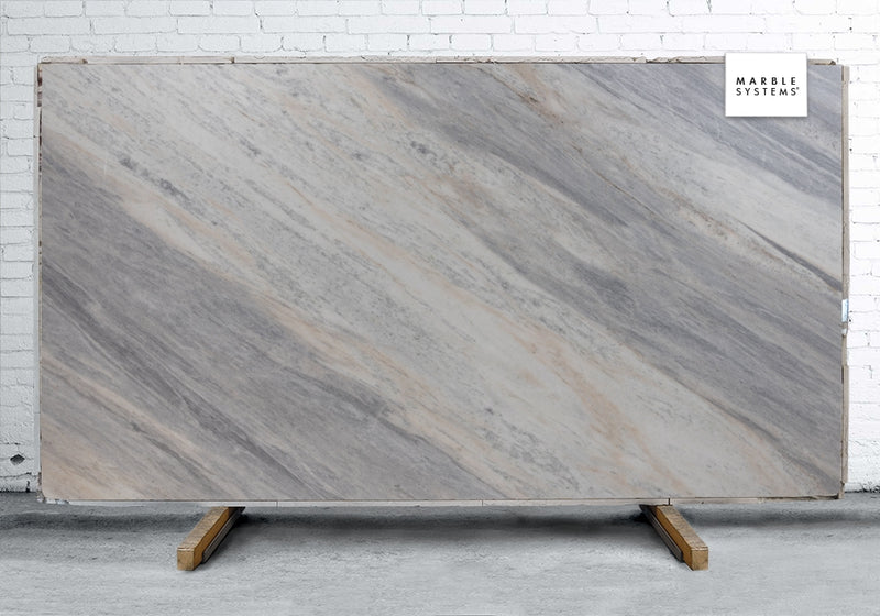 Shadow Fantasy Polished Marble Slab Random
