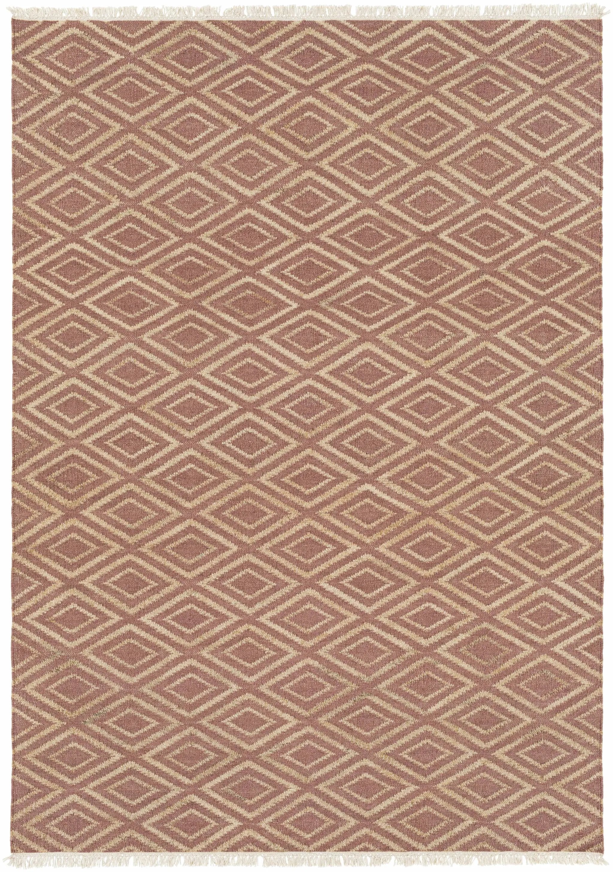 Shageluk Handcrafted Fringed Jute Carpet Area Rug - Clearance by Boutique Rugs