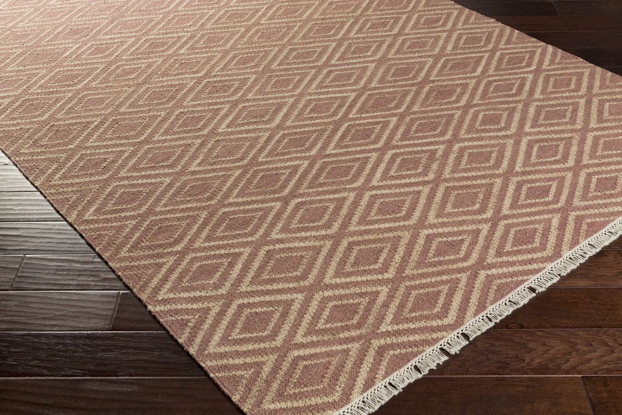 Shageluk Handcrafted Fringed Jute Carpet Area Rug - Clearance by Boutique Rugs