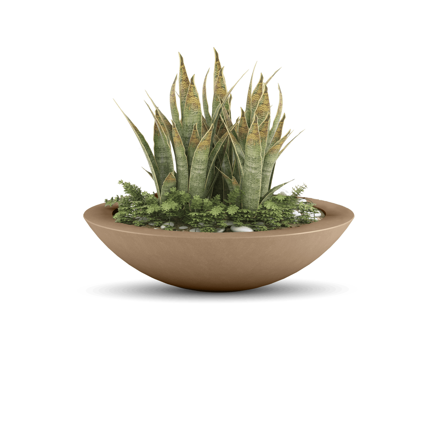 Oceanside Outdoor Shallow Planter by ModaConcrete - Direct source for architectural and precast concrete