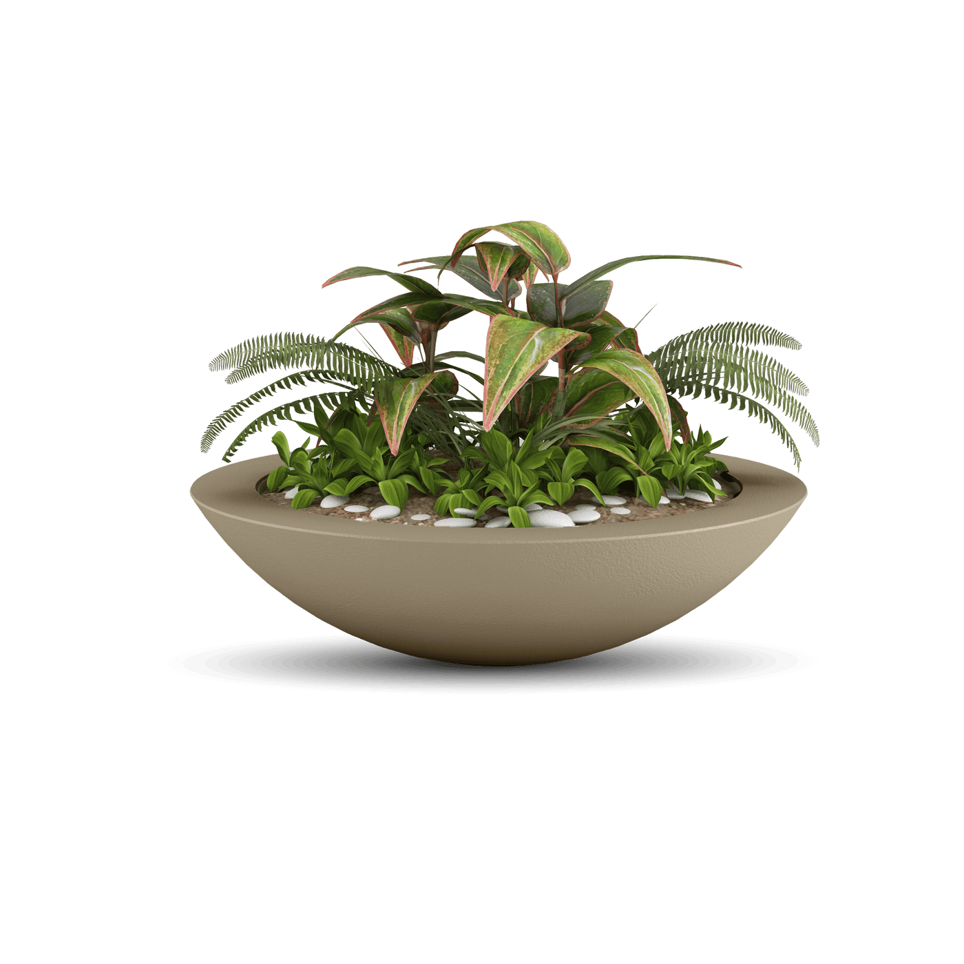 Oceanside Outdoor Shallow Planter by ModaConcrete - Direct source for architectural and precast concrete