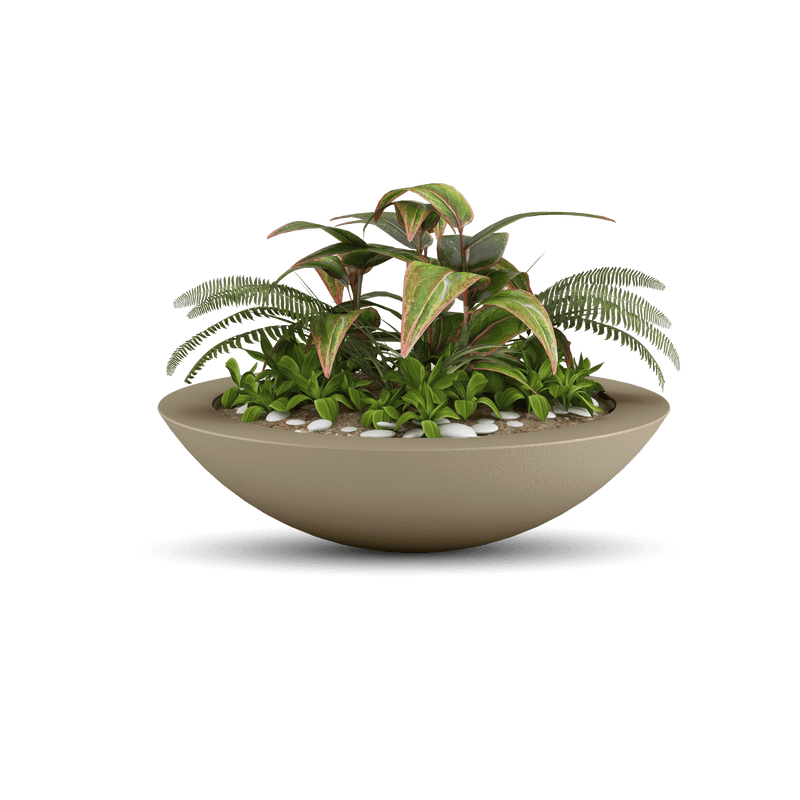 Oceanside Outdoor Shallow Planter by ModaConcrete - Direct source for architectural and precast concrete