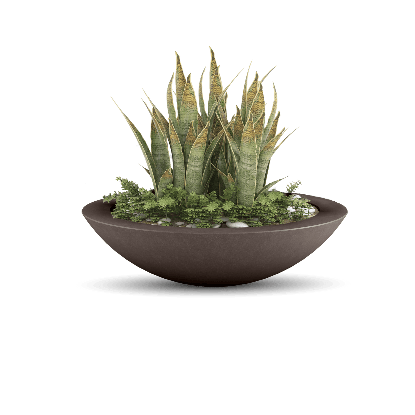 Oceanside Outdoor Shallow Planter by ModaConcrete - Direct source for architectural and precast concrete