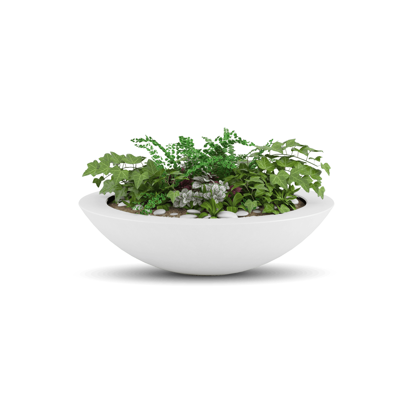 Oceanside Outdoor Shallow Planter by ModaConcrete - Direct source for architectural and precast concrete
