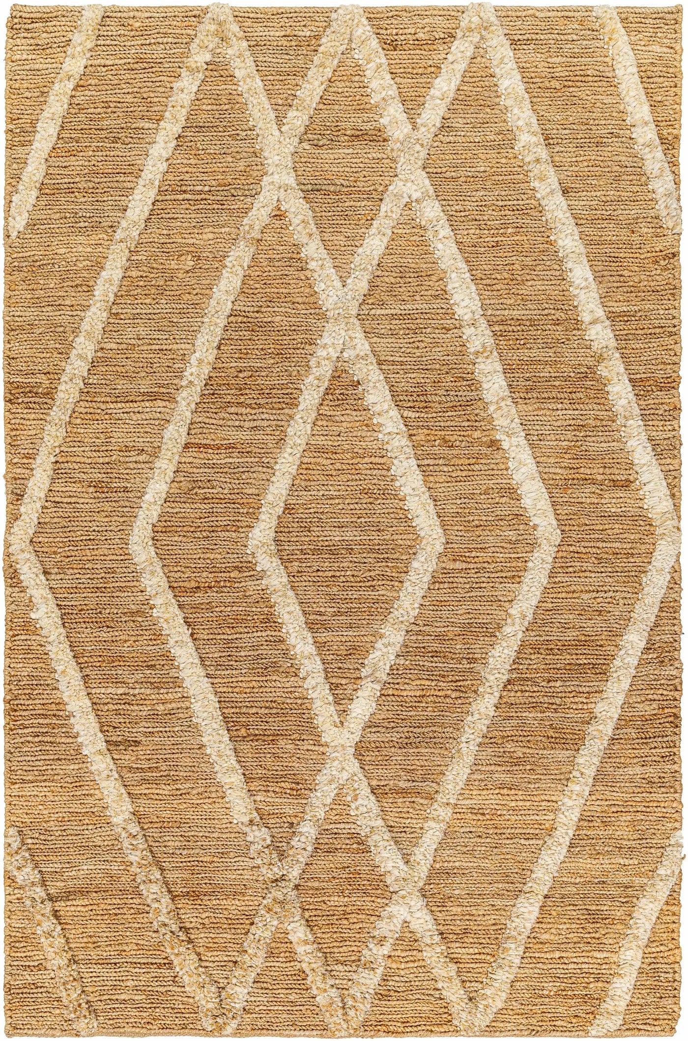 Allie Textured Jute Rug - Clearance by Boutique Rugs