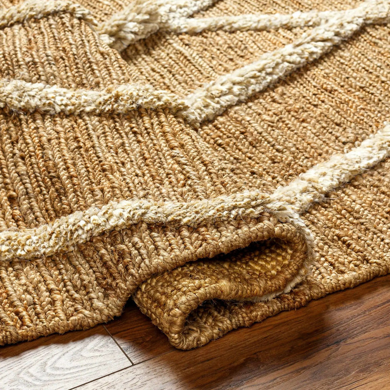 Allie Textured Jute Rug - Clearance by Boutique Rugs