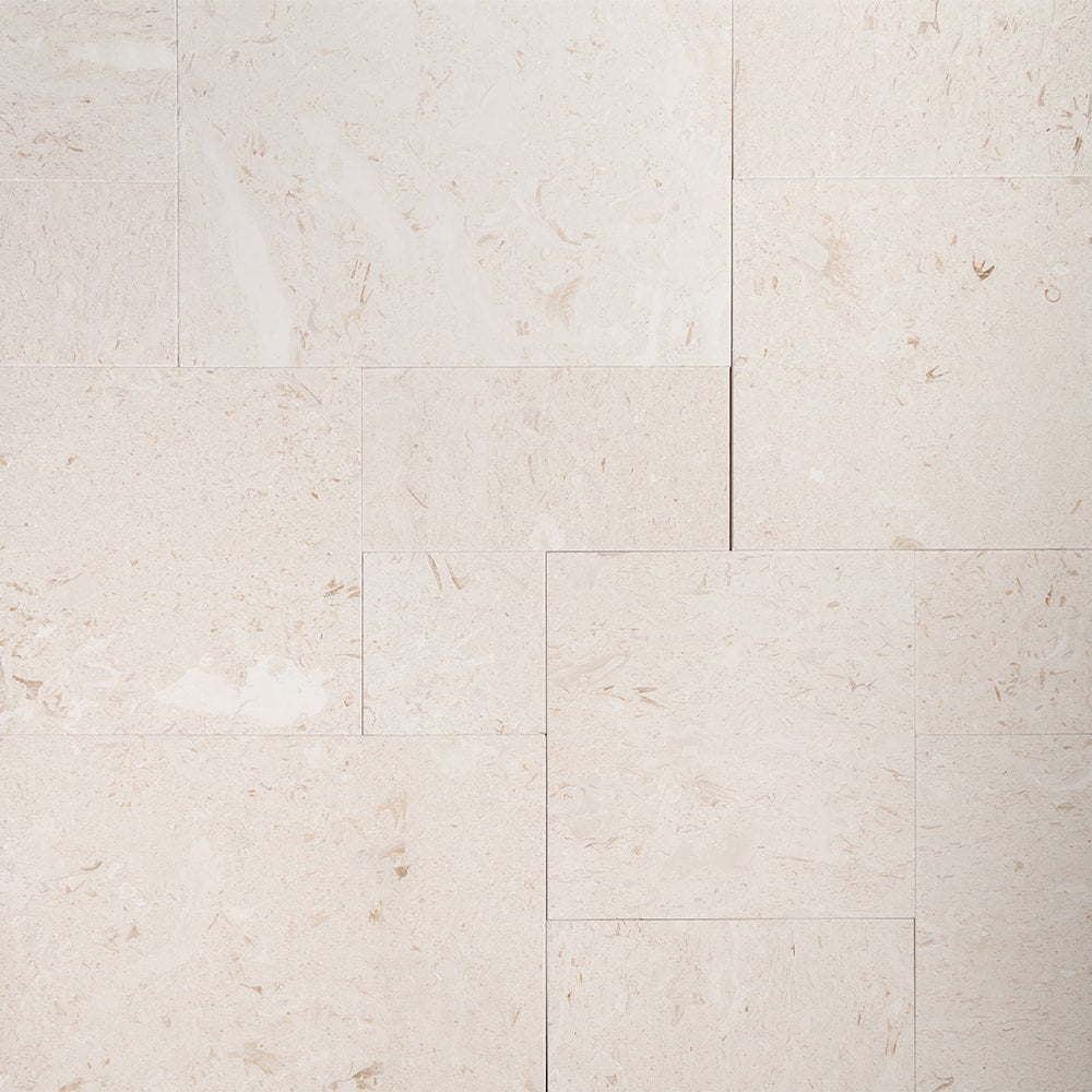 Shell Reef Tumbled French Pattern Limestone Pavers Various Limestone Tumbled Various Pavers