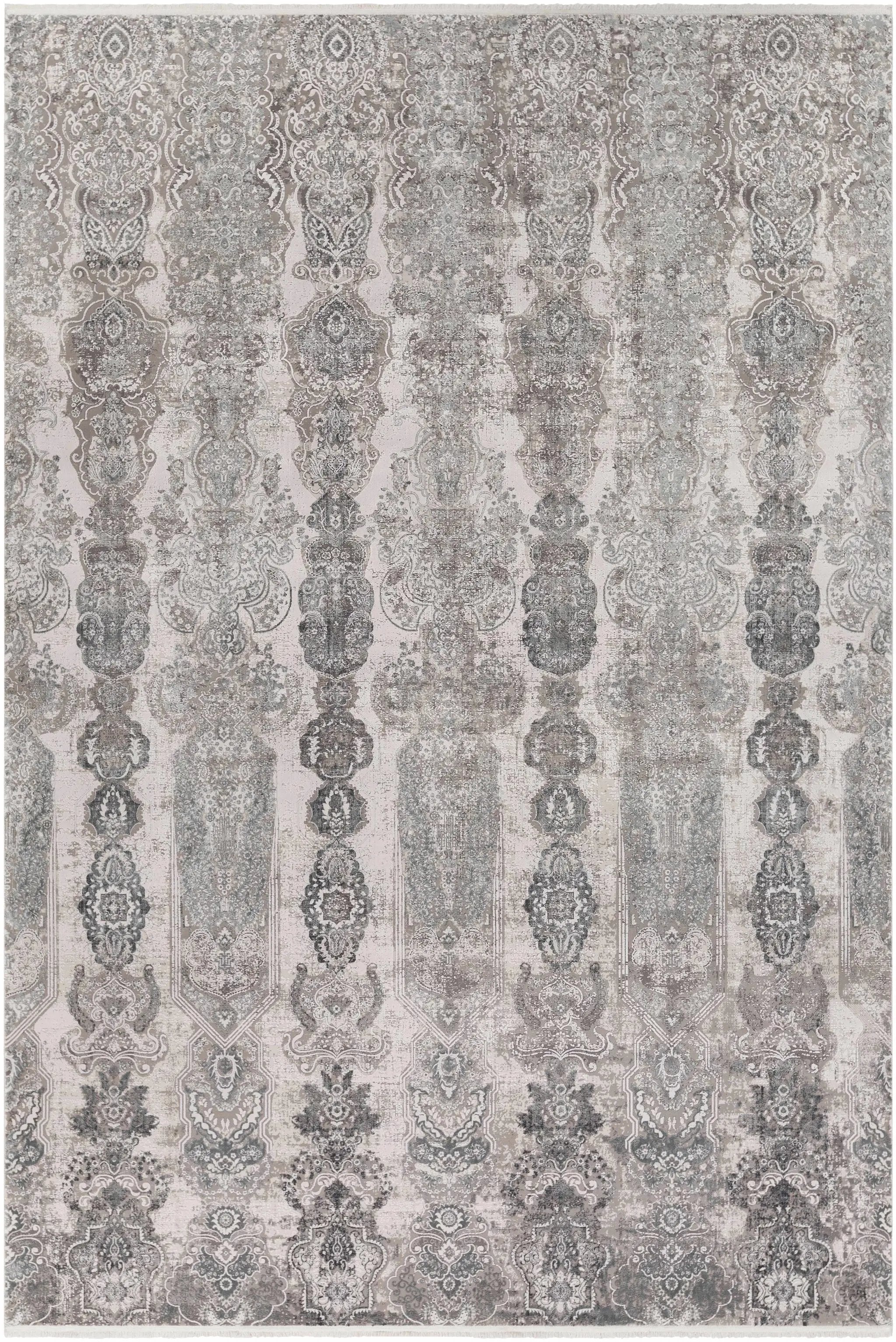 Shipdham Luxury Fringed Faux Silk Area Rug - Clearance by Boutique Rugs