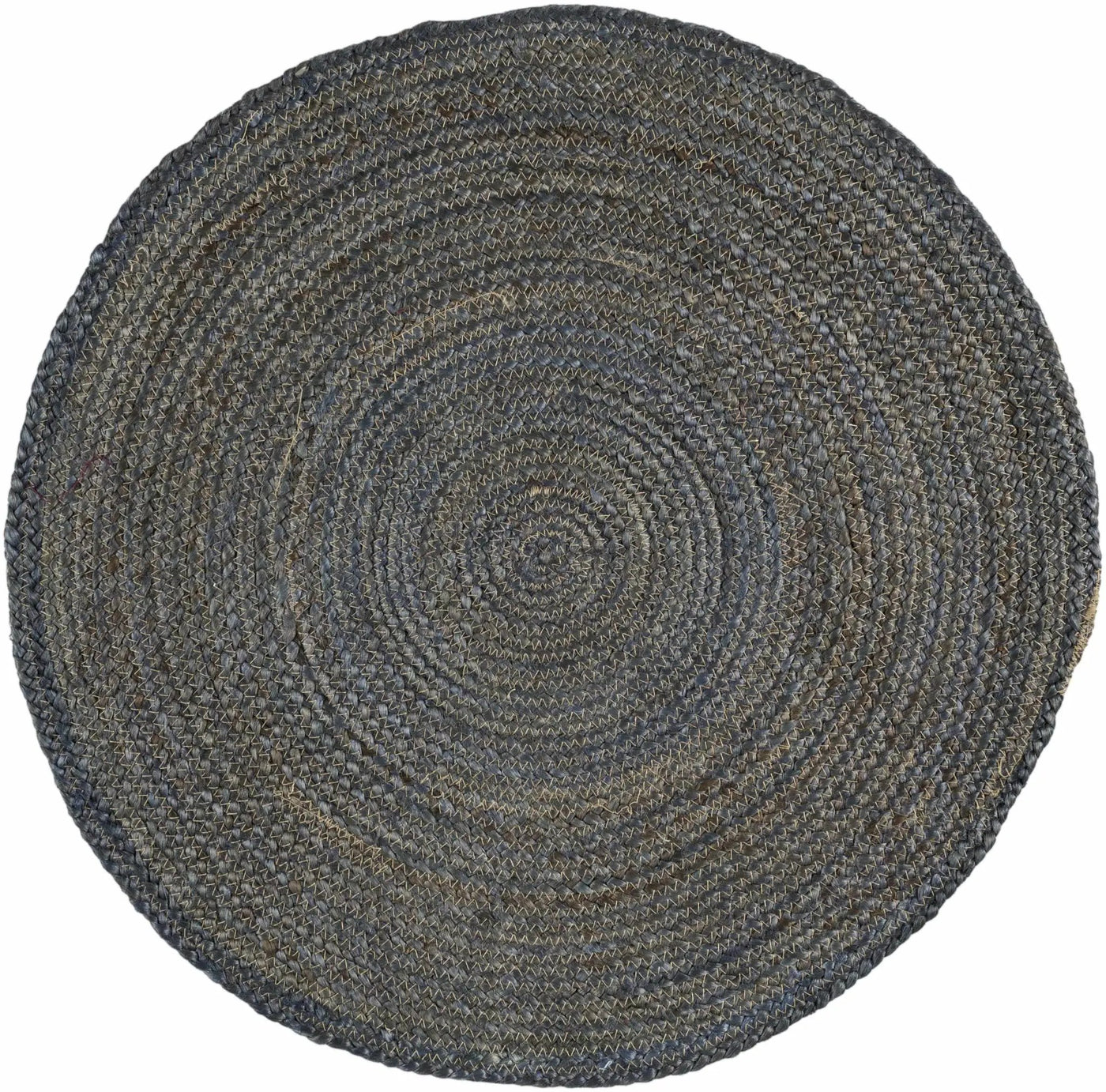 Shipshewana Dark Blue Jute Rug - Clearance by Boutique Rugs