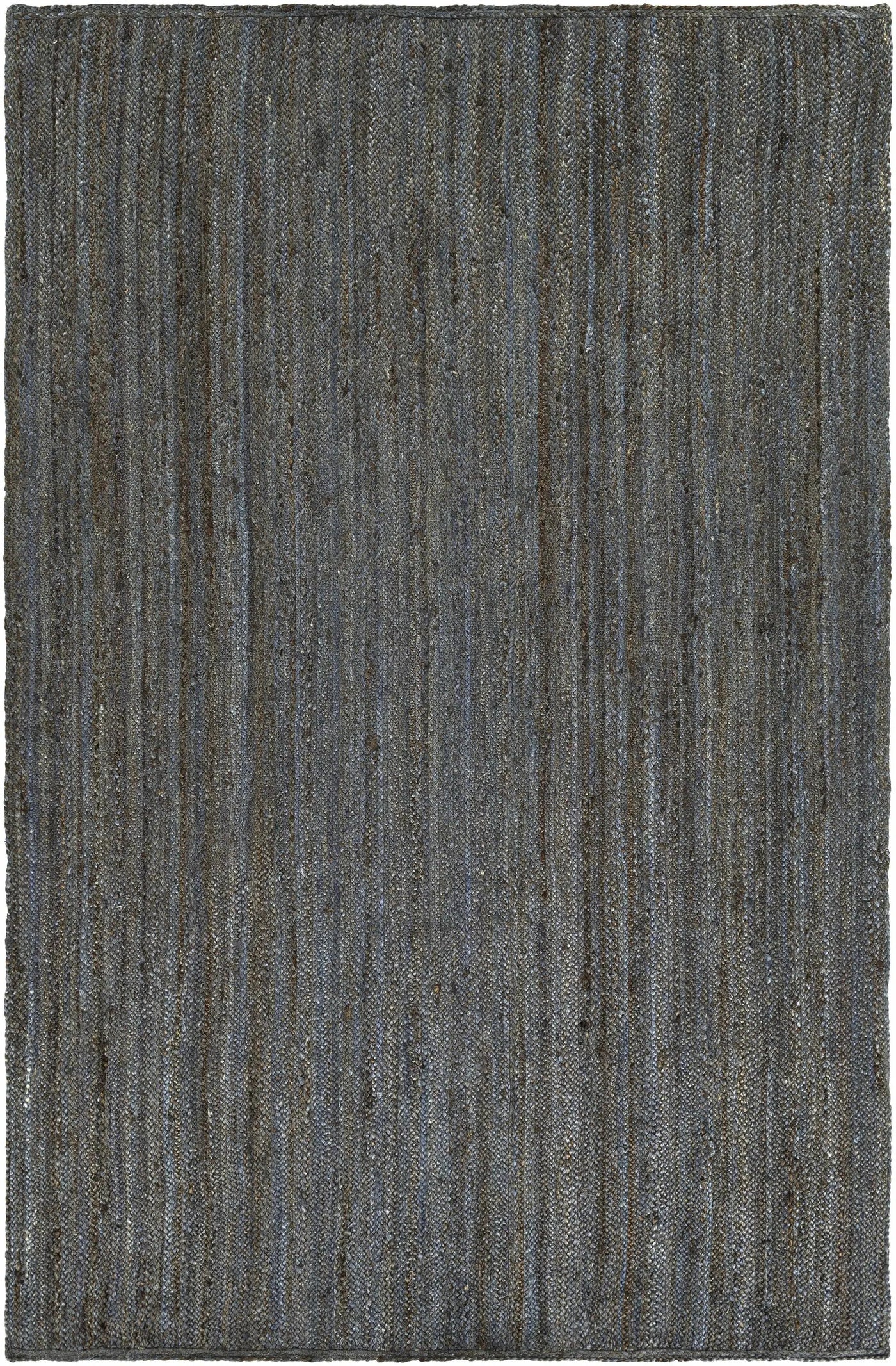 Shipshewana Dark Blue Jute Rug - Clearance by Boutique Rugs