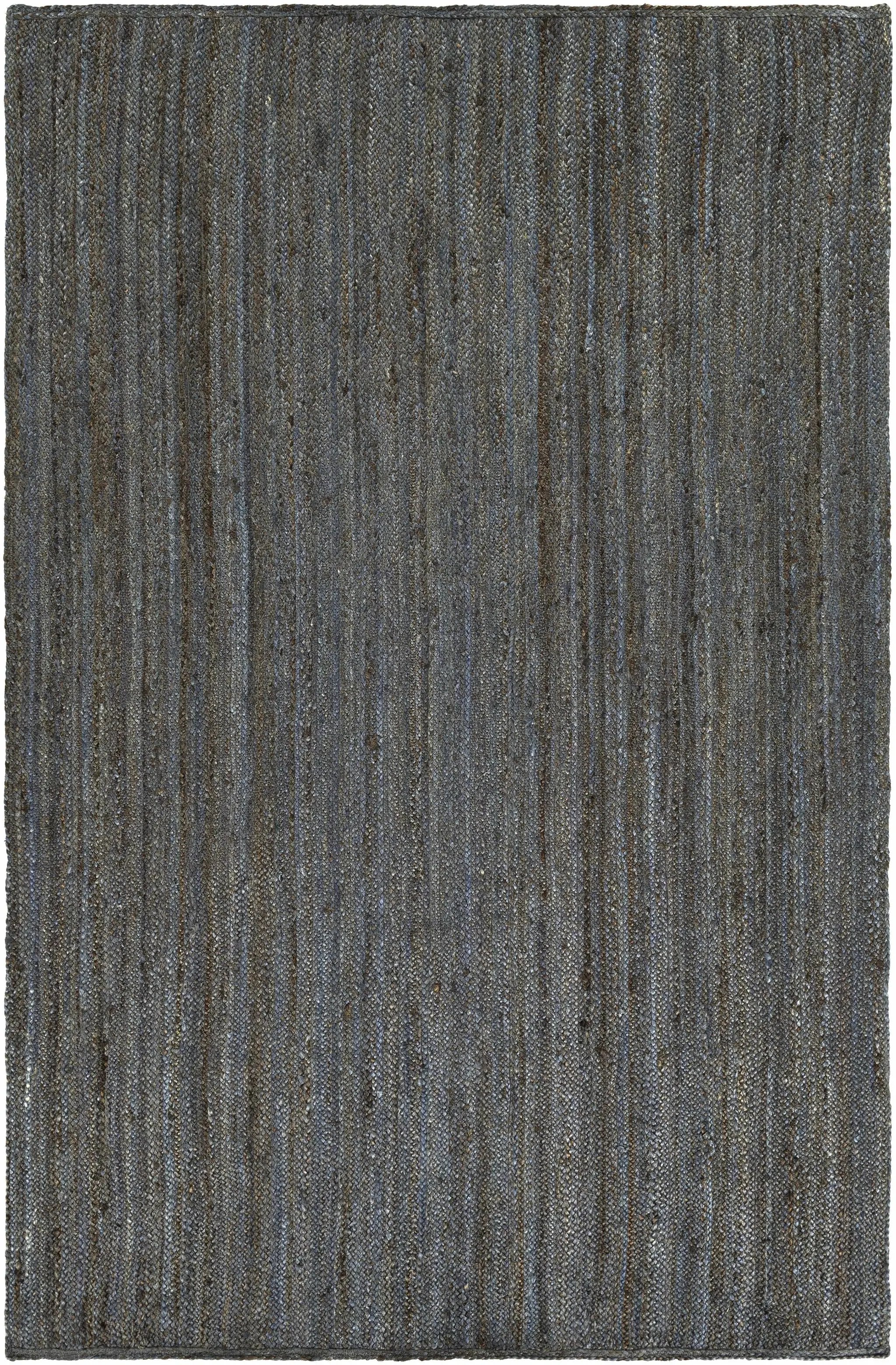 Shipshewana Dark Blue Jute Rug - Clearance by Boutique Rugs