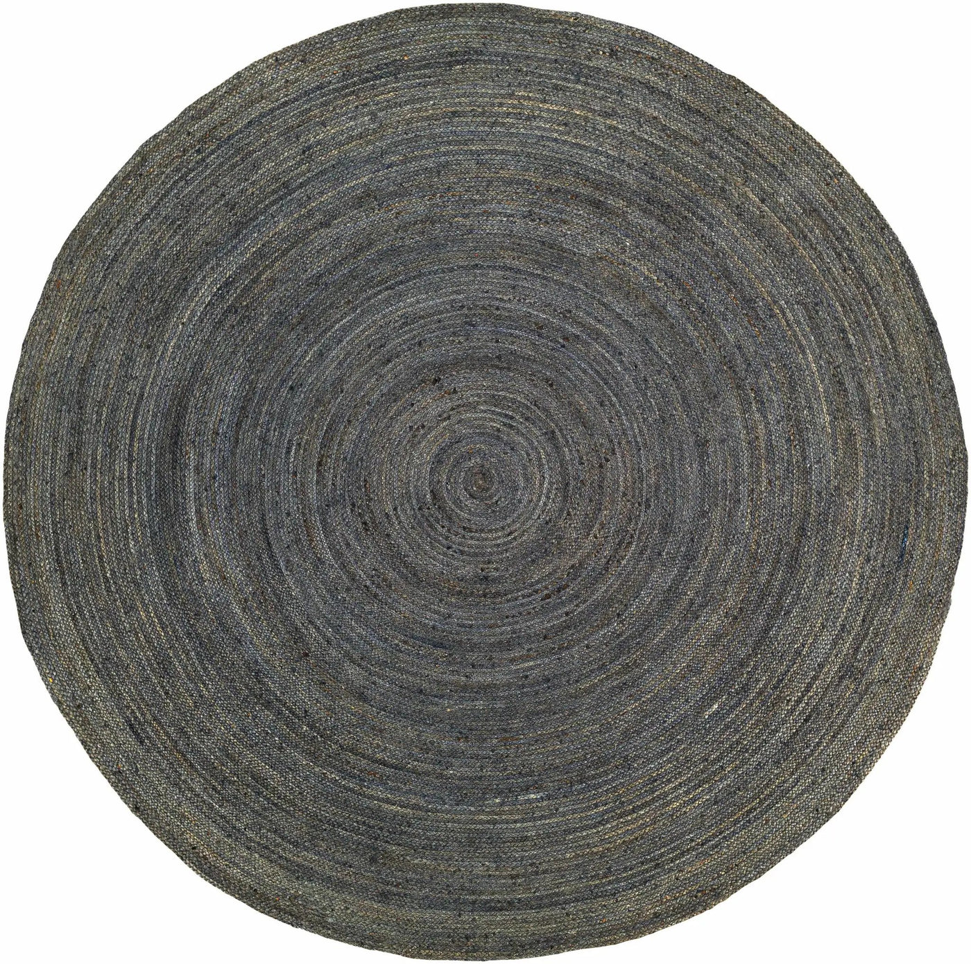 Shipshewana Dark Blue Jute Rug - Clearance by Boutique Rugs