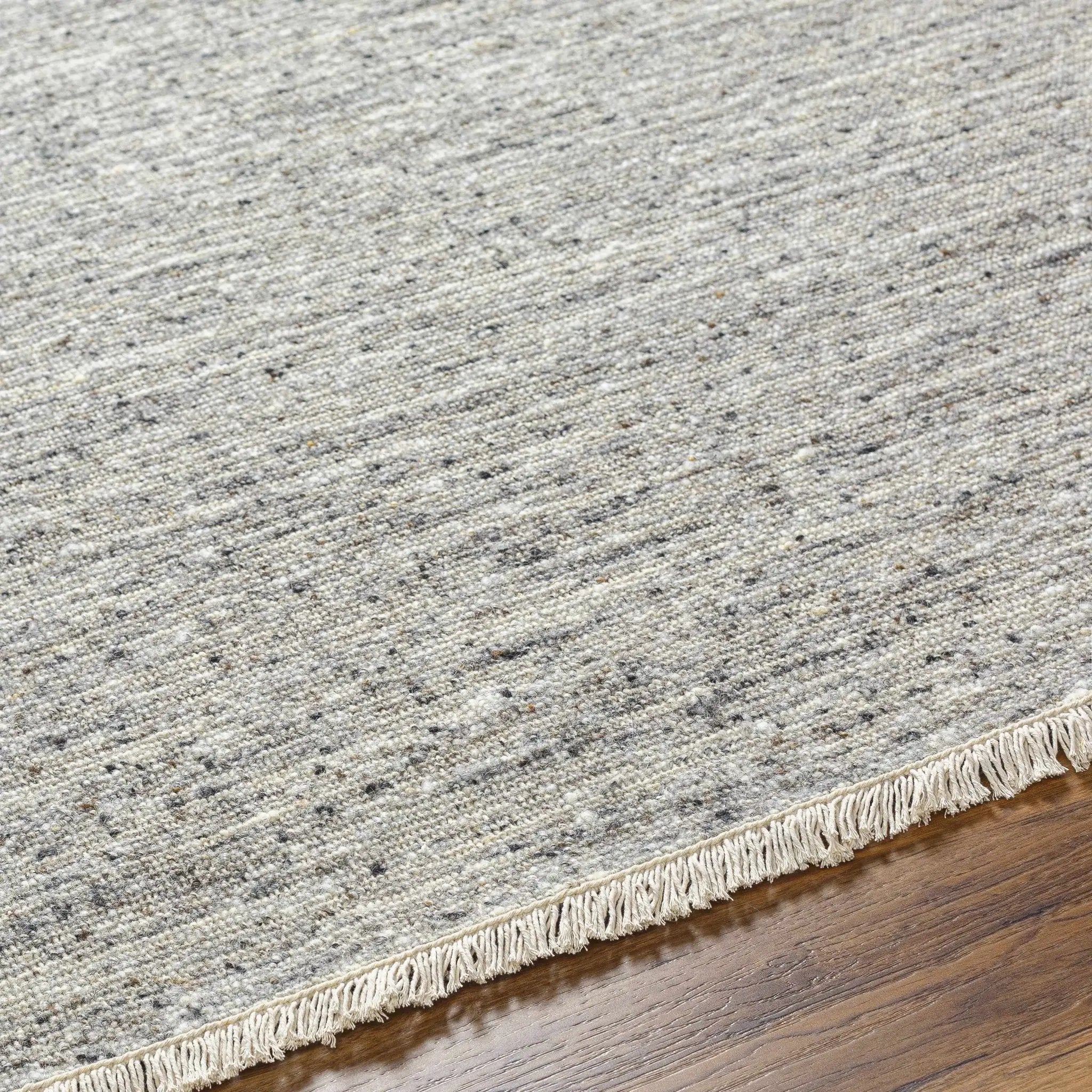 Kylee Gray Wool Area Rug - Clearance by Boutique Rugs