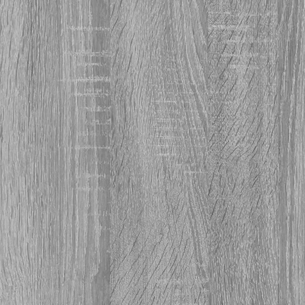 Shoe Cabinet - Vertical Wood Grey 3 Shelf by House Of Avana
