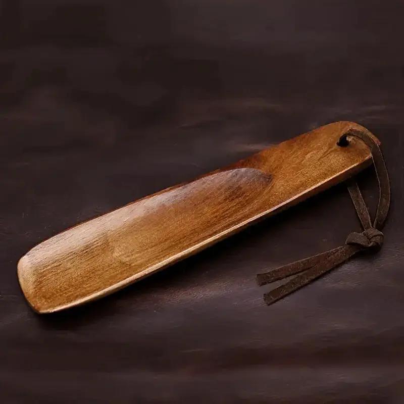 Shoe Horn - Long Handle Wooden by House Of Avana
