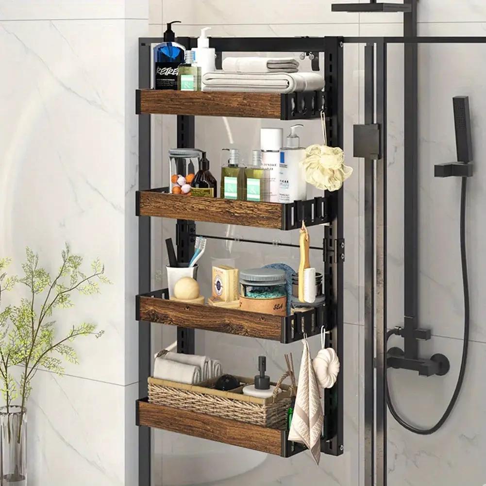 Shower Caddy - Adjustable Stainless Steel 4-Tier by House Of Avana
