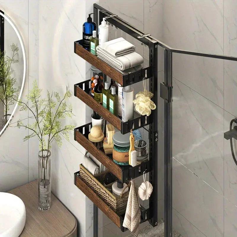 Shower Caddy - Adjustable Stainless Steel 4-Tier by House Of Avana