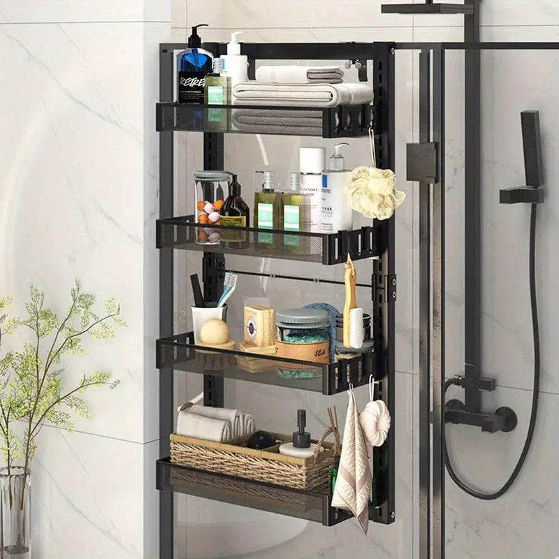 Shower Caddy - Adjustable Stainless Steel 4-Tier by House Of Avana