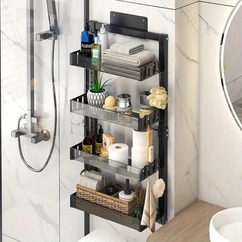 Shower Caddy - Adjustable Stainless Steel 4-Tier by House Of Avana