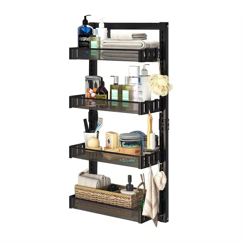 Shower Caddy - Adjustable Stainless Steel 4-Tier by House Of Avana