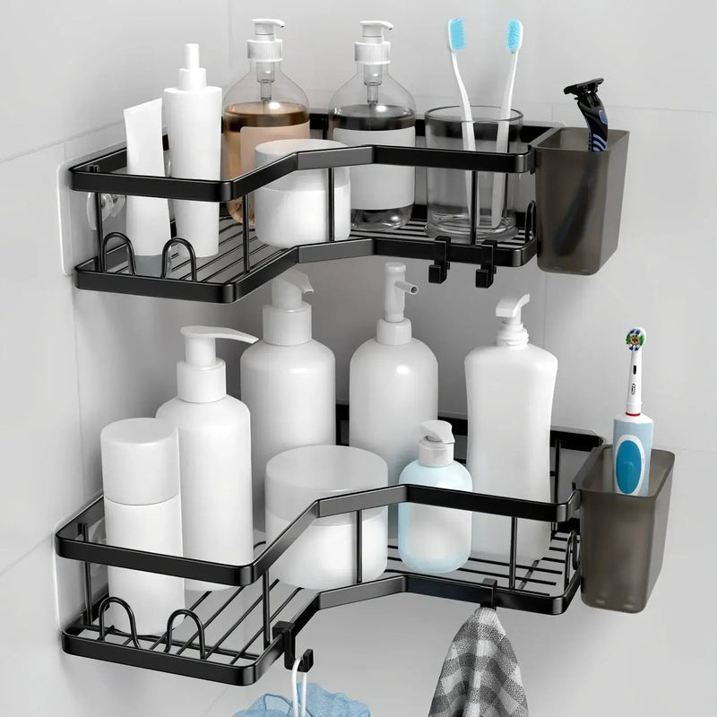 Shower Organizer - Stainless Steel 2-Pack by House Of Avana