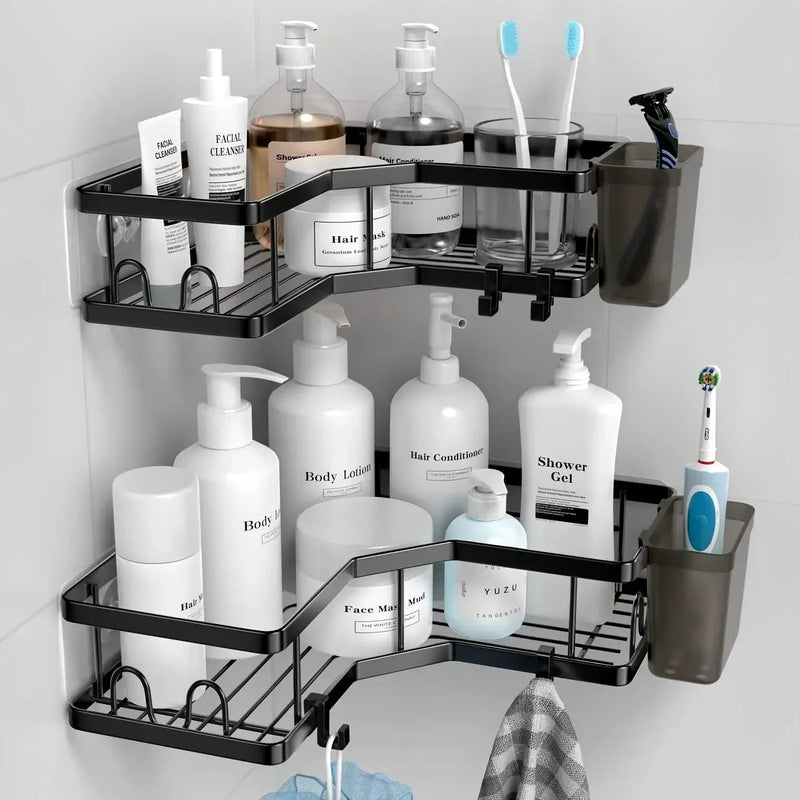 Shower Organizer - Stainless Steel 2-Pack by House Of Avana