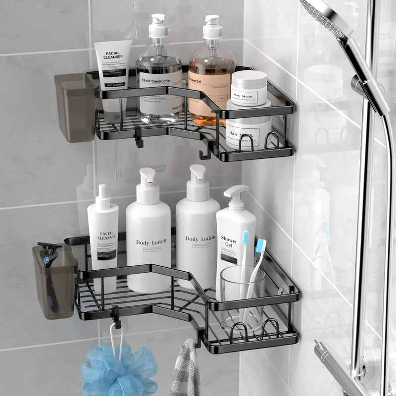Shower Organizer - Stainless Steel 2-Pack by House Of Avana