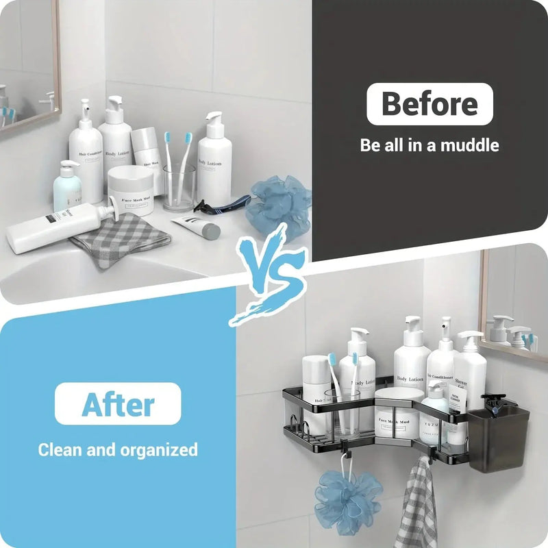 Shower Organizer - Stainless Steel 2-Pack by House Of Avana