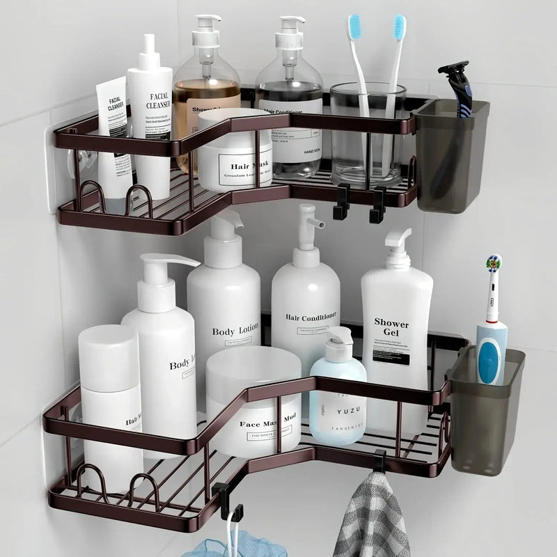 Shower Organizer - Stainless Steel 2-Pack by House Of Avana