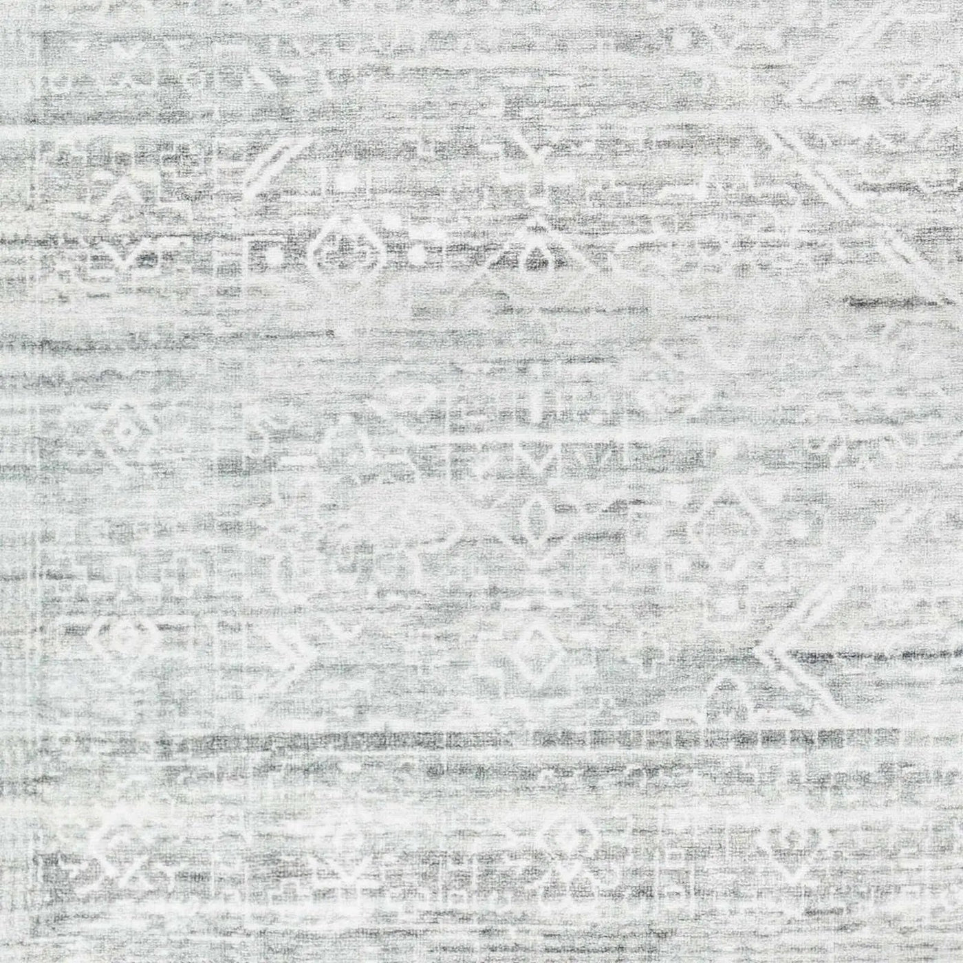 Blake Light Gray Washable Area Rug - Clearance by Boutique Rugs