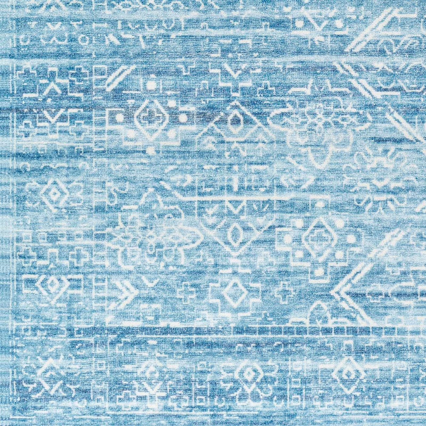 Blake Arctic Sky Washable Area Rug - Clearance by Boutique Rugs