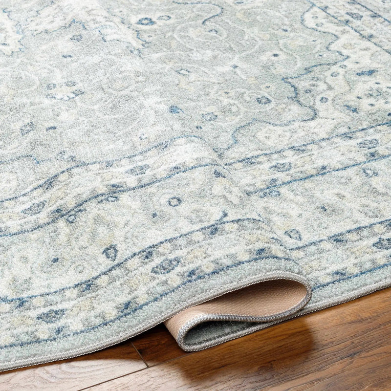 Farai Gray Medallion Area Rug - Clearance by Boutique Rugs