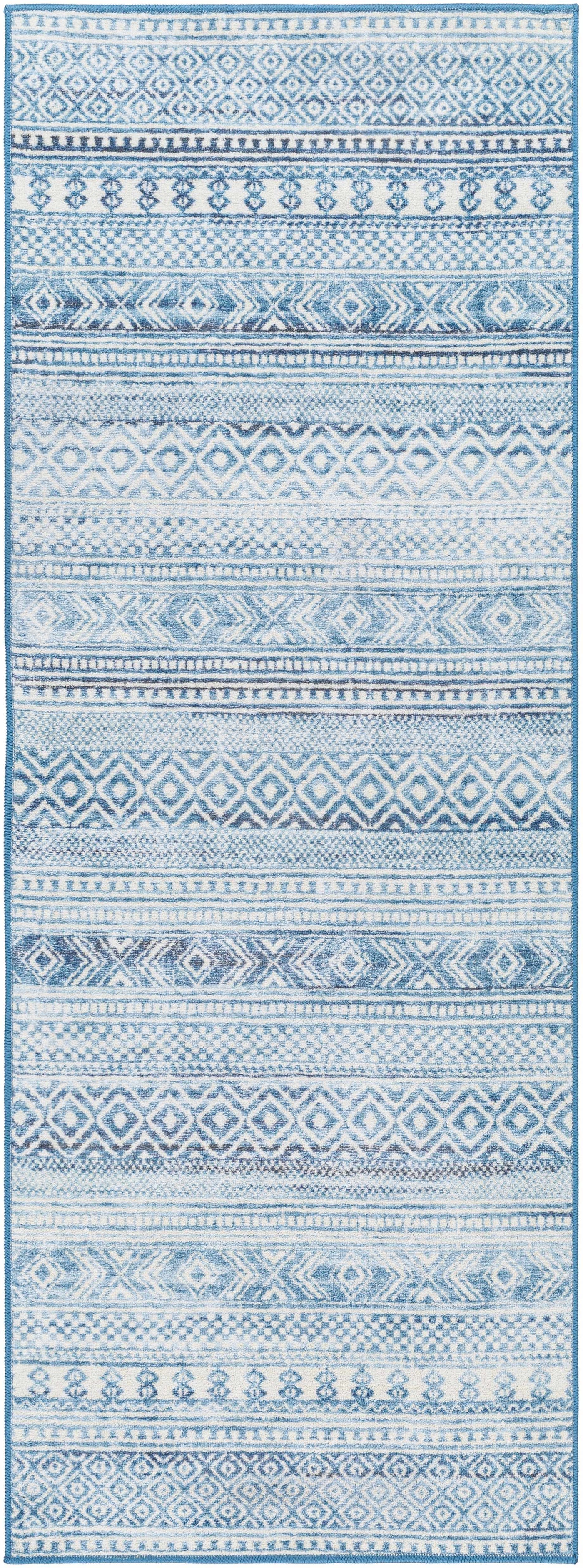 Gizeh Arctic Stone Washable Area Rug - Clearance by Boutique Rugs