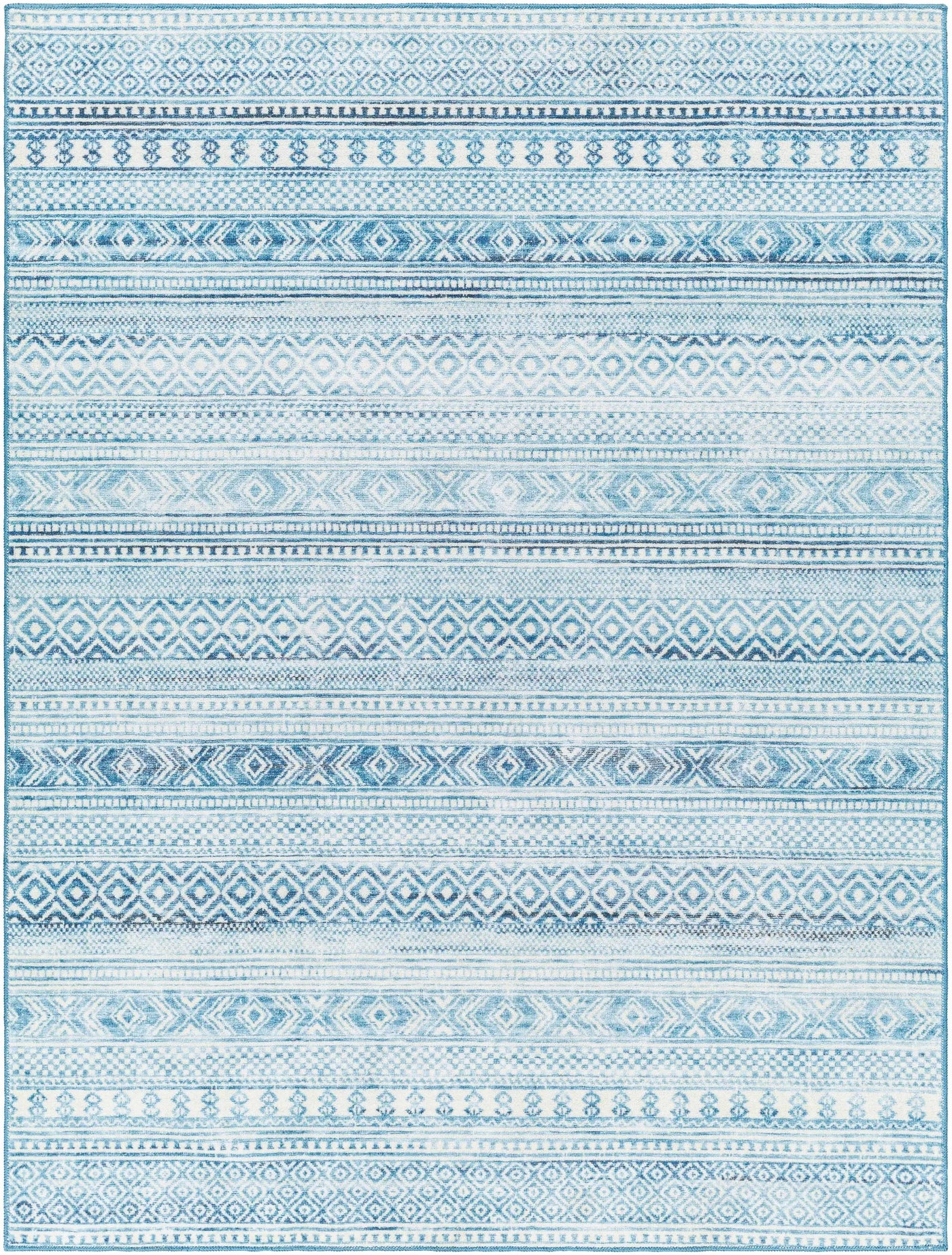 Gizeh Arctic Stone Washable Area Rug - Clearance by Boutique Rugs