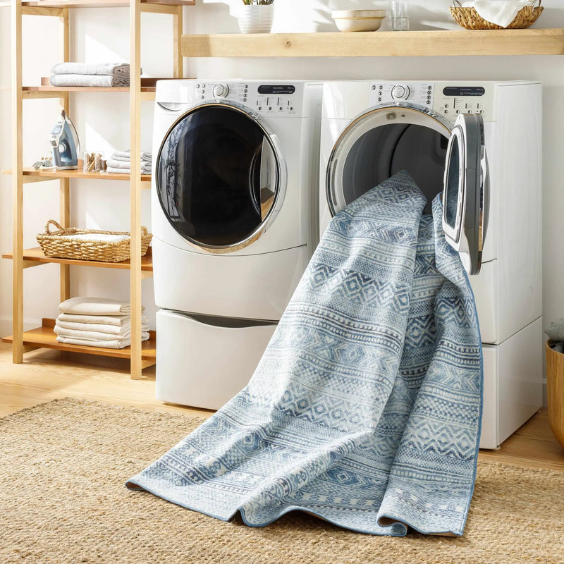 Gizeh Arctic Stone Washable Area Rug - Clearance by Boutique Rugs