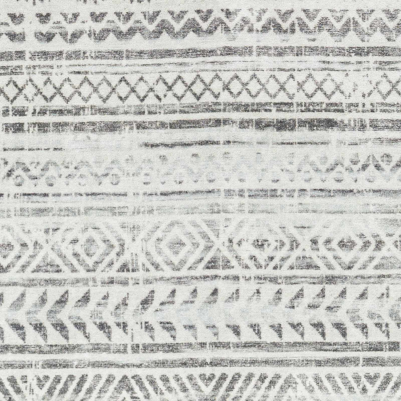 Ianna Light Gray Washable Area Rug - Clearance by Boutique Rugs