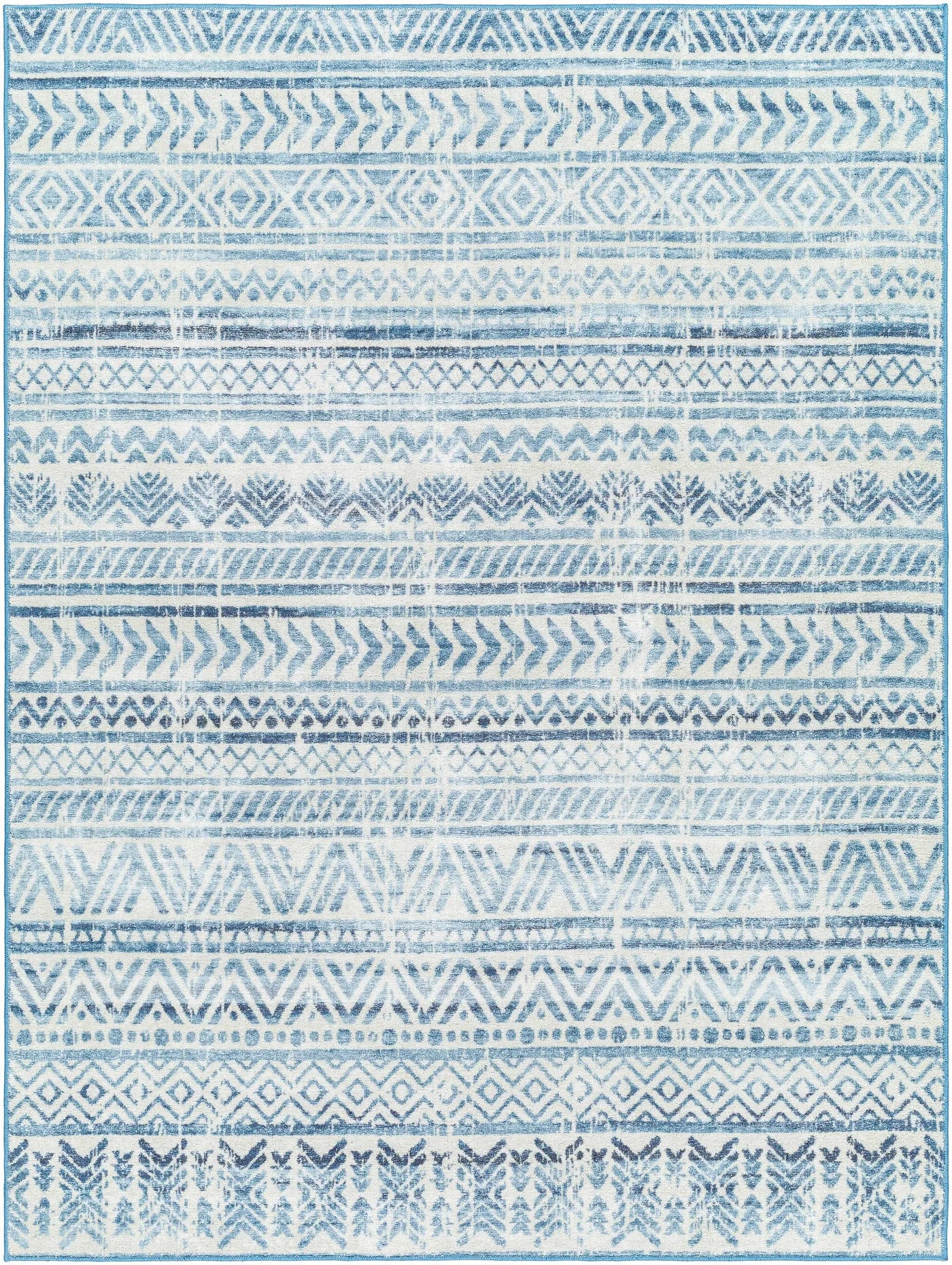 Ianna Arctic Stone Washable Area Rug - Clearance by Boutique Rugs